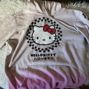 Hello Kitty Gradient Pink Hoodie